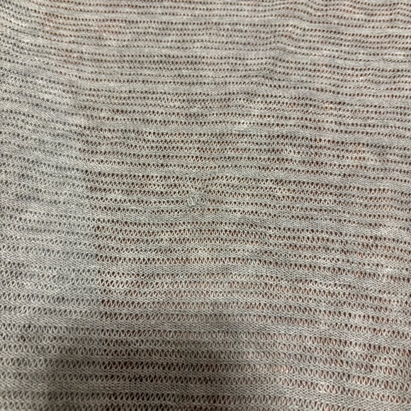 Mossimo Supply Co. Light Gray Short Sleeve Knit Cardigan - Picture 7 of 9